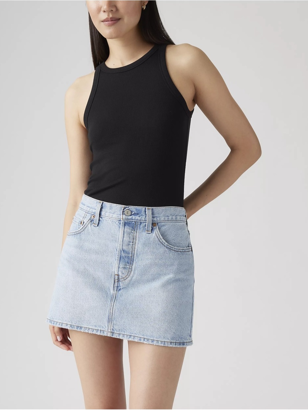 Levi’s icon mini denim skirt